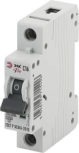Автоматический выключатель ЭРА PRO NO-901-43 ВА47-100 1P 16А кривая C