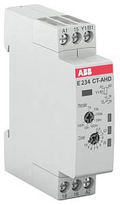 Реле времени ABB CT-AHD.12 (задержка на выключ.) 24-48B DC, 24- 240B AC (7диапазон.0,05с...100ч) 1ПК 1SVR500110R0000