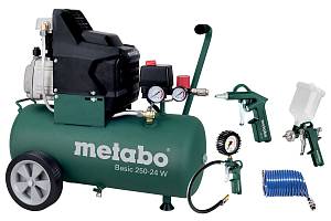 Basic 250-24 W Set Компрессор Basic Metabo (690836000)