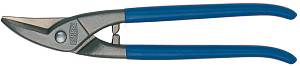 D107-225-SB Ножницы по металлу, для прорезания отверстий, правые, рез: 1.0 мм, 225 мм, короткий прямой и фигурный рез, SB ERDI